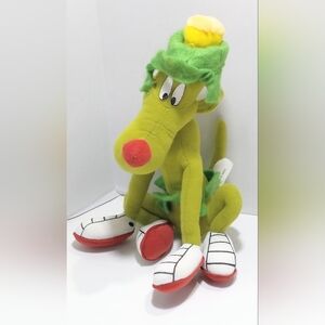 Vintage Marvin the Martian Commander K9 Plush Dog Duck Dodgers Looney Tunes